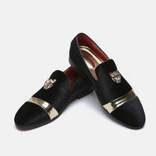 Zapatos informales para hombre mocasines de cuero sin cordones, calzado de diseñador, de lujo, talla grande 37-48 2024 - compra barato