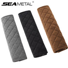 Soft Car Seat Belt Cover Universal Auto Seat Belt Covers Warm Plush Shoulder Cushion Protector Safety for Car Interior Padding 2024 - buy cheap