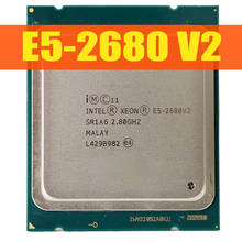 Xeon-processador quad-core, 2.8ghz, 8gt/s, 25mb, 20threads, cpu lga 2011, cpu, 100% normal de trabalho 2024 - compre barato