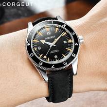 Corgeut 41mm Automatic Mechanical Mens Watch Luxury Brand Military 007 Clock Leather Strap Luminous Waterproof Male WristWatch 2024 - buy cheap