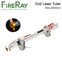 Fireray 45-55W Co2 Glass Laser Tube 850mm Glass Laser Lamp for CO2 Laser Engraving Cutting Machine Marking Equipment Parts 2024 - buy cheap