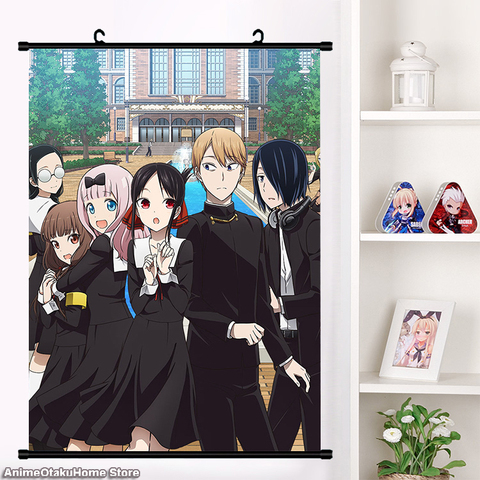 Anime Kaguya Sama Love Is War Season 2 Fujiwara Chika Wall Scroll Mural Poster Wall Hanging Poster Home Decor Collection Buy Cheap In An Online Store With Delivery Price Comparison Specifications Photos