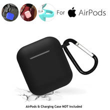 Силиконовый чехол для Airpods, защитный чехол для Apple Air Pods, беспроводной Bluetooth защитный чехол для наушников, 20Fb 2024 - купить недорого