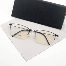 Oversized Dinamarca Marca Armações de Óculos de Miopia Hipermetropia Óculos Homens Quadro Óculos De Leitura Super Leves 2024 - compre barato