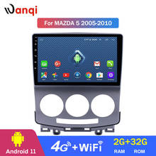 4G Lte All Netcom Android 11 Car Radio DVD Player for Mazda 5 2005-2010 GPS Glonass Navigation Audio Video SWC 2024 - buy cheap