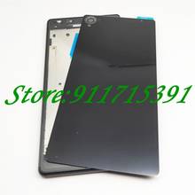 Full Housing Case Replacement For Sony Xperia Z3 L55 L55w D6603 D6653 LCD panel Frame Middle Bezel Battery door Cover+Logo 2024 - buy cheap