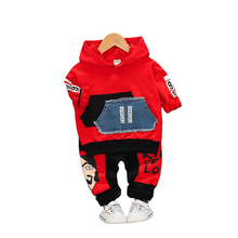 Spring Autumn Fashion Outfits Baby Girls Clothes Children Boys Casual Hoodies Pants 2Pcs/sets Toddler Clothing Kids Tracksuits 2024 - buy cheap