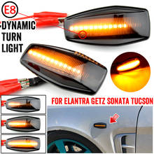 Luz LED intermitente secuencial para coche, indicador lateral dinámico para Hyundai Elantra i10, Getz, Sonata, XG, Tucson, Terracan, Coupe 2024 - compra barato