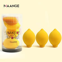 MAANGE 3Pcs/Box Makeup Sponge Mini Puff Set Dry and Wet Use Cosmetics Make Up Foundation Microfiber Sponge Beauty Powder Puff 2024 - buy cheap