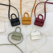 Модная миниатюрная маленькая сумка-мессенджер на цепочке для девушек, Роскошный дизайнерский милый саквояж через плечо, Брендовая женская сумка с надписью J 2024 - купить недорого