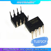 10 piezas TL072CP DIP8 TL072 DIP TL072CN nuevo amplificador de doble operación 2024 - compra barato