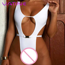 VATINE Adult Products Hollow Beachwear Bodysuits Sex Toys for Women One Piece Swimsuit Erotic Apparel Sexy Lingerie 2024 - buy cheap