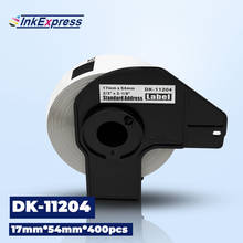 InkExpress DK-11204 Paper Label Address Labels 17*54mm Multi-Purpose DK 1204 Thermal Paper For Brother Label Printer QL-500 2024 - buy cheap