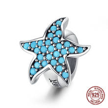 Womak-pulsera de plata de ley 925 con forma de estrella de mar para mujer, collar, joyería Original de lujo 2024 - compra barato