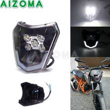 Supermoto-faro delantero LED para motocicleta, luz para SMC, SX-F, SX, EXC, XC-W, 125-530, 690, 6 días, MX, Enduro, Dirt Bike 2024 - compra barato