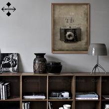 Photography Collection Wall Picture Old Machine Canvas Poster Vintage Camera Wall Art Printing Painting for Home Room Decoration 2024 - buy cheap