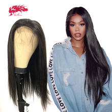 Straight Transparent HD Lace Front Wig With Baby Hair Brazilian Remy Human hair Wigs 4x4/5x5Lace Closure Wig With Free Part 2024 - buy cheap