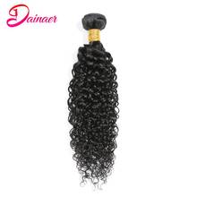 Brazilian Human Hair Weave Bundles Kinky Curly Bundles 1PC Natural Color Virgin Hair Natural Hair Extension Human Hair Weaving 2024 - buy cheap