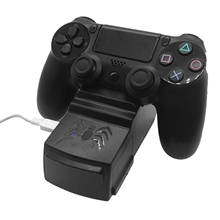 Besegad Foldable Controllers Charging Stand Charger Dock Station for Sony PlayStation Dualshock 4 PS4 PS 4 Pro Slim Controller 2024 - buy cheap