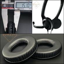 Almofadas de orelha de couro macio almofada de espuma earmuff para sennheiser pc 31 pc 31-ii fone de ouvido qualidade perfeita, não versão barata 2024 - compre barato