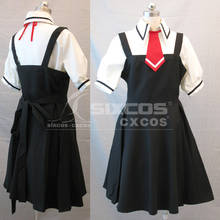 Game Air Kamio Misuzu Cosplay Costume Ctue Suspender Skirt Female Party Role Play Clothing High-End Custom-Make 2024 - buy cheap