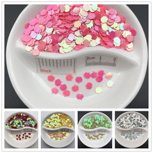 20g 5mm Apple Shape PVC loose Sequins Glitter Paillettes for Nail Art manicure/sewing/wedding decoration confetti/ Filler 2024 - buy cheap