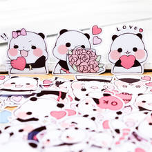 40PCS Creative cute Little panda Paper Sticker Decoration DIY Ablum Diary Scrapbooking Label Sticker Cute Stationery Decorative 2024 - buy cheap