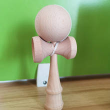 18CM Plain Wooden Kendama Ball for Graffiti DIY Unpainted Beech Tama Skillful Juggling Ball Game Kids Adult Anti Stress Toys 2024 - buy cheap