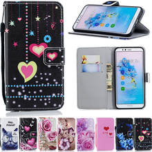 Fashion Flip Cover Case For Huawei Honor 9A 9S 9C 8A 8S Y5 Y6 Y7 Y9 Prime 2019 P40 Lite E Pro Y5P Y6P Y7P 2020 Y9S Wallet Case 2024 - buy cheap