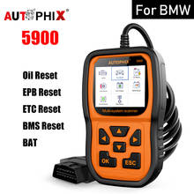Autophix-herramientas de diagnóstico de coche, accesorio para BMW MINI OBD2, EPB, ETC, reinicio OBD 2, compatible con varios idiomas, versión 5900 Lite, 7910 2024 - compra barato