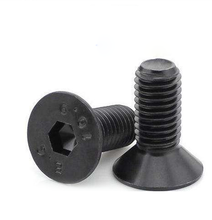 5pcs M8 12.9 level Allen countersunk screws hex socket flat head screw mechanical bolts fasten bolt DIN7991 10mm-70mm length 2024 - buy cheap