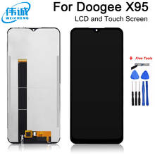 Display lcd para doogee x95, tela sensível ao toque de 6.52 polegadas, peças para reparo com ferramentas + adesivo 2024 - compre barato