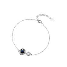 Pulsera de cristal de planeta exquisito para mujer, brazalete de cadena de Color plateado para mujer, joyería de estilo coreano 2024 - compra barato