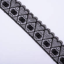 1 meter Black Off White Lace Trims Ribbon for Baby Costume Home Textiles DIY Crafts Trimmings Lace Fabric Sewing 5 Models Cusack 2024 - buy cheap