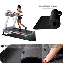 190x75cm Exercise Mat Gym Fitness Equipment For Treadmill Bike Protect Floor Mat Running Machine Shock Absorbing Pad 2024 - buy cheap