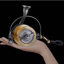 2020 New Fishing coil Wooden handshake SH8000 Spinning Fishing Reel Professional Metal Left/Right Hand Fishing Reel Wheels 2024 - buy cheap