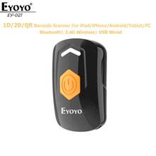 Eyoyo Mini 2D QR 1D Bluetooth Barcode Scanner 2.4G Wireless USB Wired Portable PDF417 Data Matrix Barcode Reader for Phone PC 2024 - buy cheap