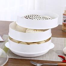 Microwave Oven Steamer Round Plastic Bowl Dish Bun Dumpling Heater with Lid 2024 - buy cheap