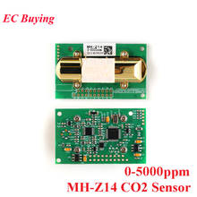Módulo de Sensor de CO2 infrarrojo NDIR MH-Z14, Sensor de Gas y dióxido de carbono para Monitor de CO2 0-5000ppm MH Z14A, punto de serie PWM 2024 - compra barato