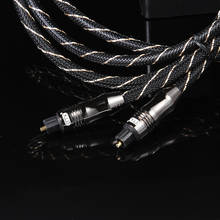Cable de Audio óptico Digital Toslink, Cable macho a macho de fibra óptica trenzada de nailon para cine en casa, barra de sonido, TV, PS4, Xbox 2024 - compra barato
