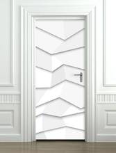 Hot Door Mural 3D Layer Door Sticker DIY Self-adhesive Waterproof Wallpaper Poste for Home Decoration Gift 2024 - buy cheap