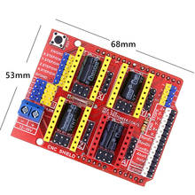 B74-máquina de grabado cnc shield v3, impresora 3D, placa de expansión del controlador A4988, 10 unidades 2024 - compra barato