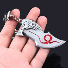 RJ God Of War Kratos Broadsword Chaos Blade Keychain Broadsword Weapon Model Pendant Cosplay Car Purse Jewelry 2024 - buy cheap