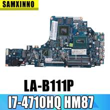HD 5B20G57047 For Lenovo Ideapad Y50-70 Laptop Motherboard ZIVY2 LA-B111P SR1PX I7-4710HQ HM87 860M 2GB Tested 2024 - buy cheap
