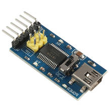 Placa de conexión básica para arduino FTDI FT232RL, módulo convertidor de adaptador IC de Serie USB a TTL para interruptor arduino 3,3 V 5V FT232 2024 - compra barato
