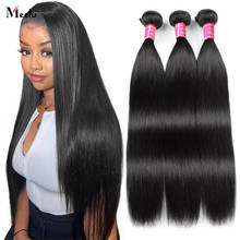 Meetu Peruvian Straight Hair Bundles 100% Human Hair Weave Bundles 8-28 inch Non Remy Hair Extensions Buy 3 or 4 Bundles Deal 2024 - buy cheap