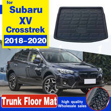 Tailored Rear Boot Liner Trunk Cargo Floor Mat Tray Protector For Subaru Crosstrek XV Impreza Hatchback 2017 2018 2019 2020 2024 - buy cheap