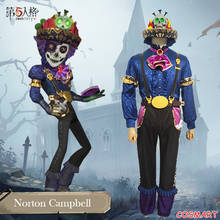 Game Identity V Cosplay Norton Campbell Costume Uniform Suit Halloween Costumes For Men Outfit 2020 New 2024 - buy cheap