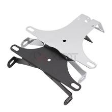 Soporte para matrícula de motocicleta, eliminador de guardabarros negro y cromado para Yamaha YZFR1 YZR R1 YZF-R1 2004- 2015 2024 - compra barato