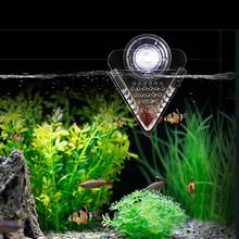 Senzeal | Tanque de peces de acuario forma de cono rojo gusanos de forma de cono de alimentación de peces Estación de acrílico 2024 - compra barato